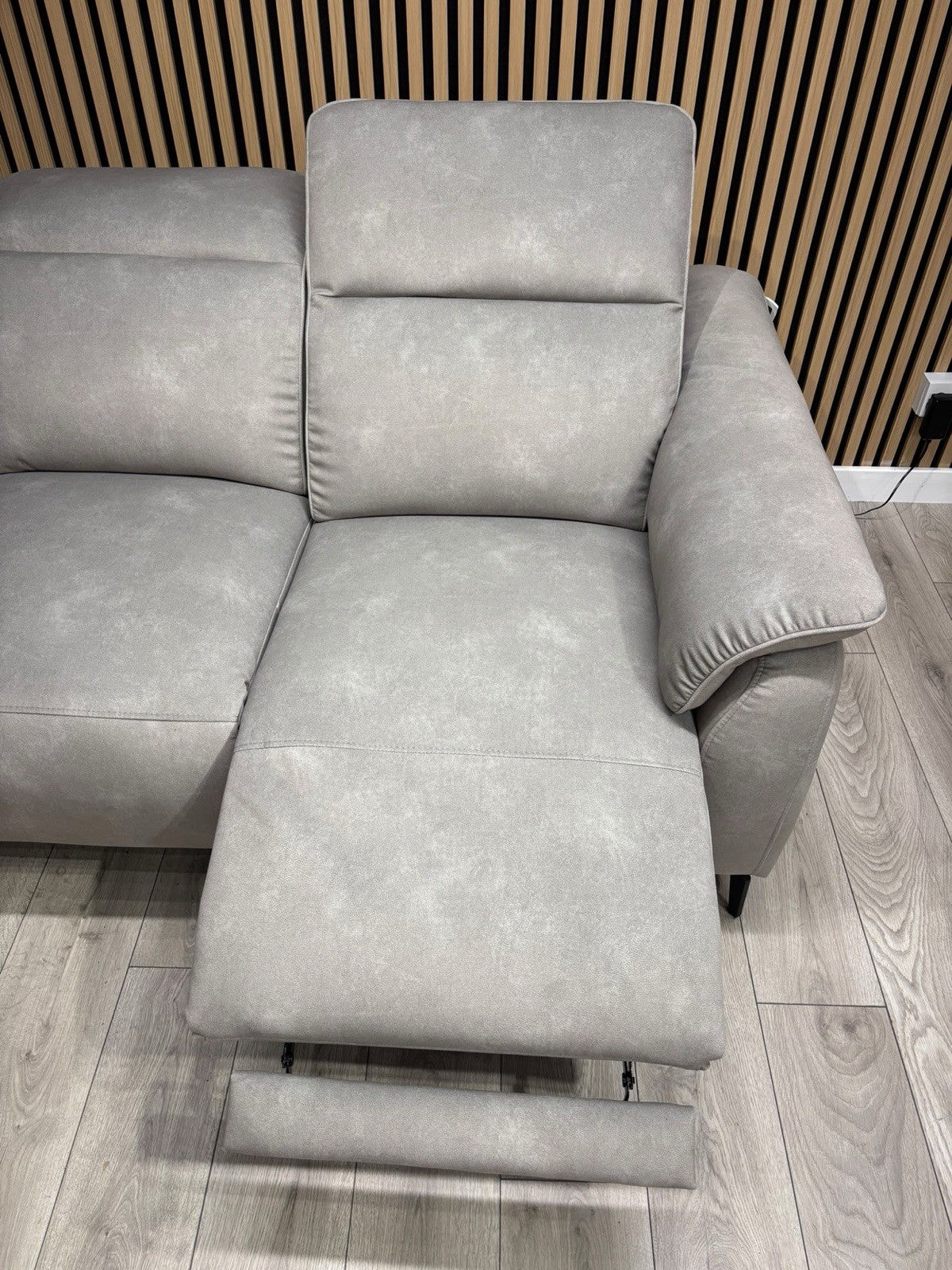 Furniture Village EZRA Style Fabric Power Recliner 3+2 Seater Sofas - RRP £3290