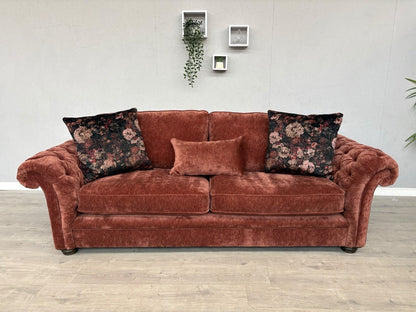 Victoria Fabric 4 Seater Sofa - RRP £2299