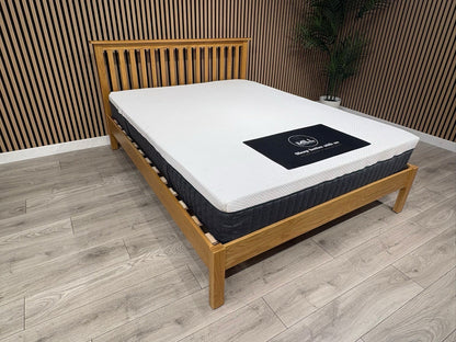 5ft Kingsize Wooden Bed Frame + Emma Original Mattress Set