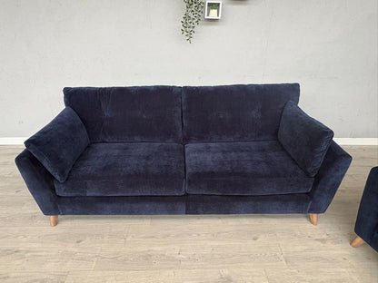 Dunelm - Peyton Grand Fabric 4 Seater Sofa + Love Chair / Armchair  - RRP £2,428