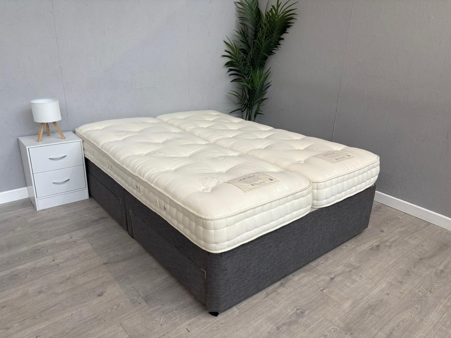 Hypnos Emotion Natural Pocket 5ft Kingsize Split Adjustable Mattress - RRP £1898