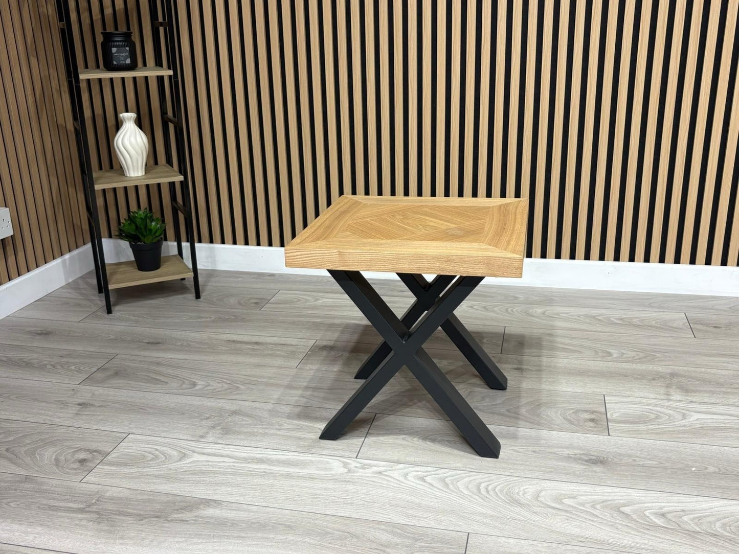 NEXT Sample - Lowry Lamp/Side Table - RRP: £250