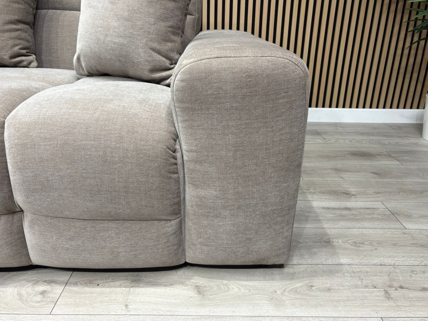 EVE CLOUD Large Fabric 3 Seater LHF Chaise Corner Sofa - RRP £2,299