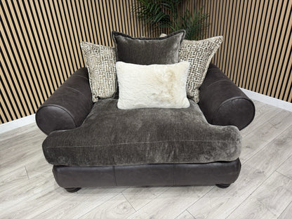 Viscount Fabric 3 Seater Sofa + Love Chair Set - RRP £3898 (PRE ORDER 6-8 WEEKS)