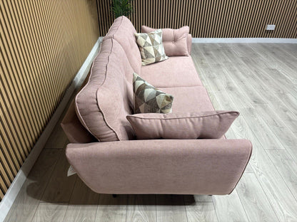 DFS Zinc Fabric 3 Seater Sofa RRP £879