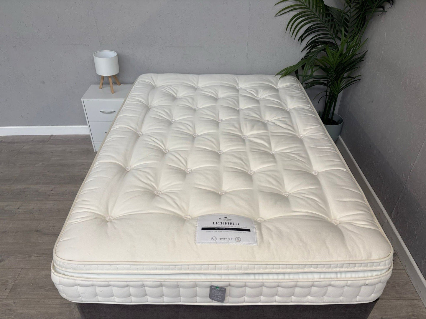 Harrison Spinks LICHFIELD 5450 Pocket Pillow 4ft 6 Double Mattress - RRP £1,879