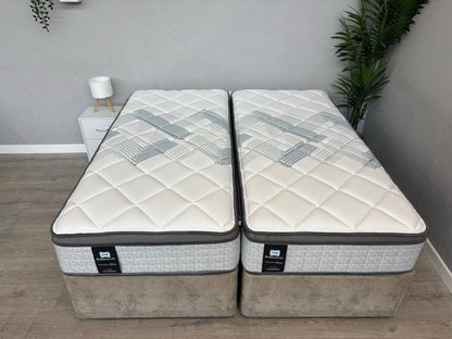 Sealy Elevate Ultra BRONTE 6ft Superking Zip & Link Mattress, Firm - RRP £2899