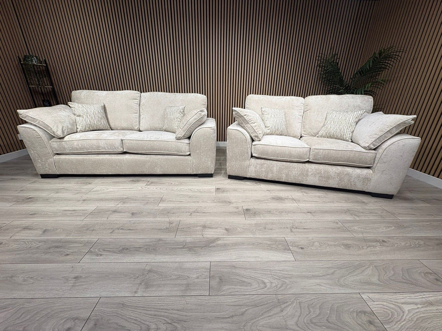 NEXT Stamford Style Fabric 3 Seater + 2 Seater Sofa Set - RRP £2450