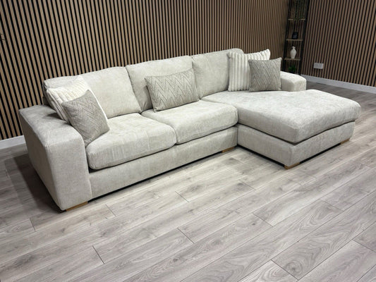 DFS Sample Pandora RHF Large 3 Seater Chaise Sofa - RRP: £3295