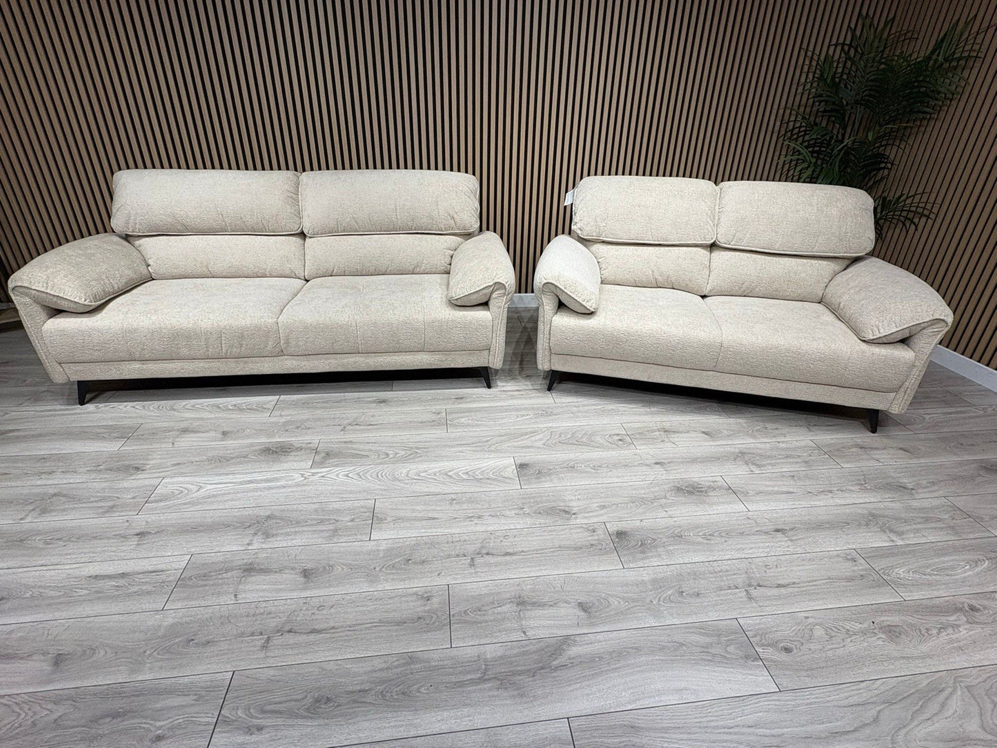 DFS Callie 3 Seater + 2 Seater Fabric Sofa Set - RRP £2998