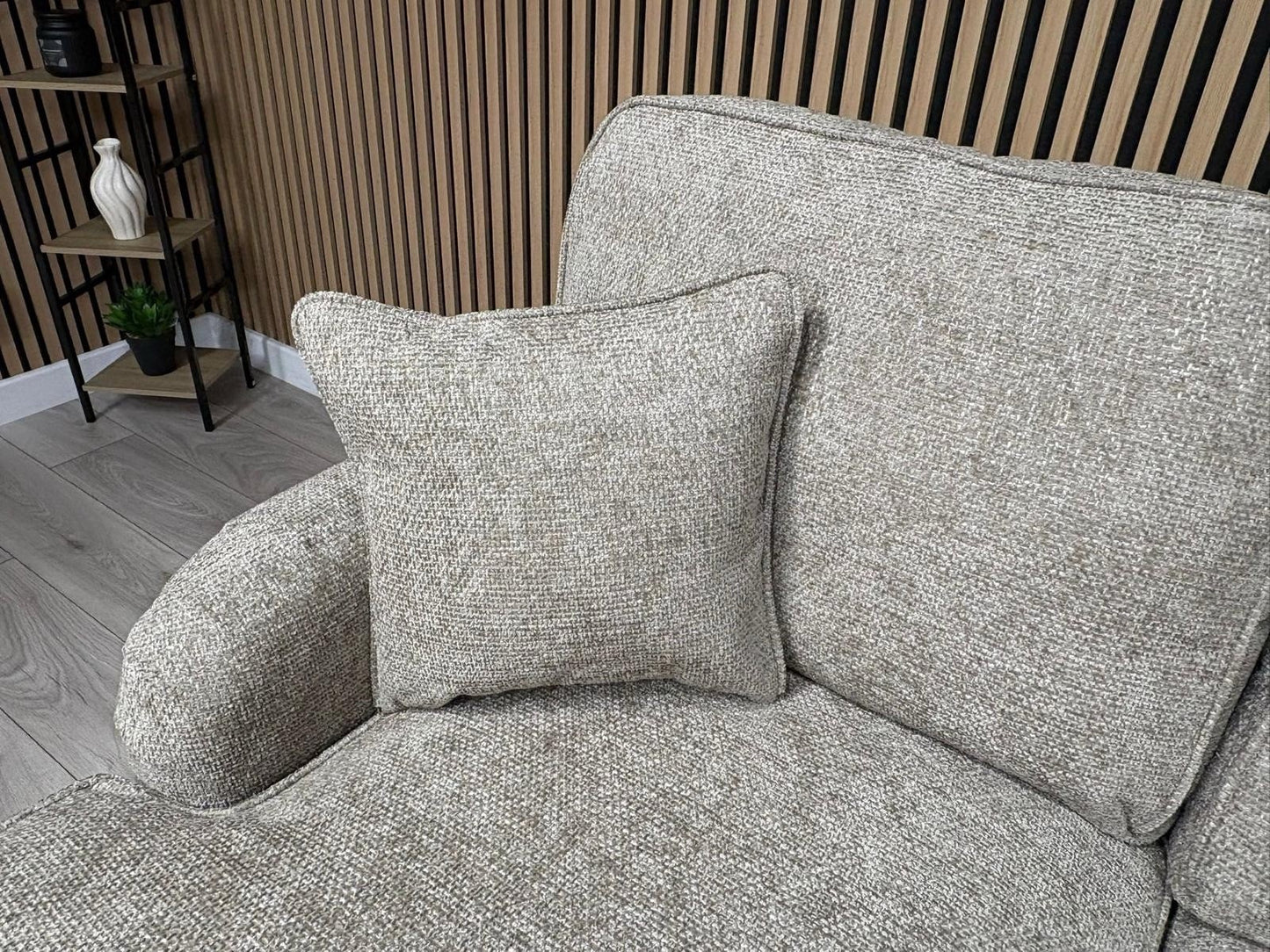 Laura Ashley LYNDEN Style Fabric 3 Seater LHF Chaise Corner Sofa - RRP £2625
