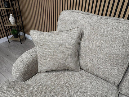 Laura Ashley LYNDEN Style Fabric 3 Seater LHF Chaise Corner Sofa - RRP £2625