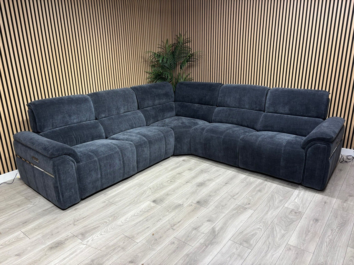 Furniture Village ECLIPSE Style Large Fabric Power Recliner Corner - RRP £3,995