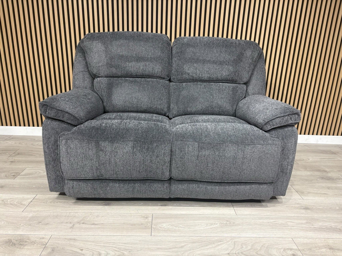 ORLANDO Fabric 2 Seater Power Recliner Sofa - RRP £1599
