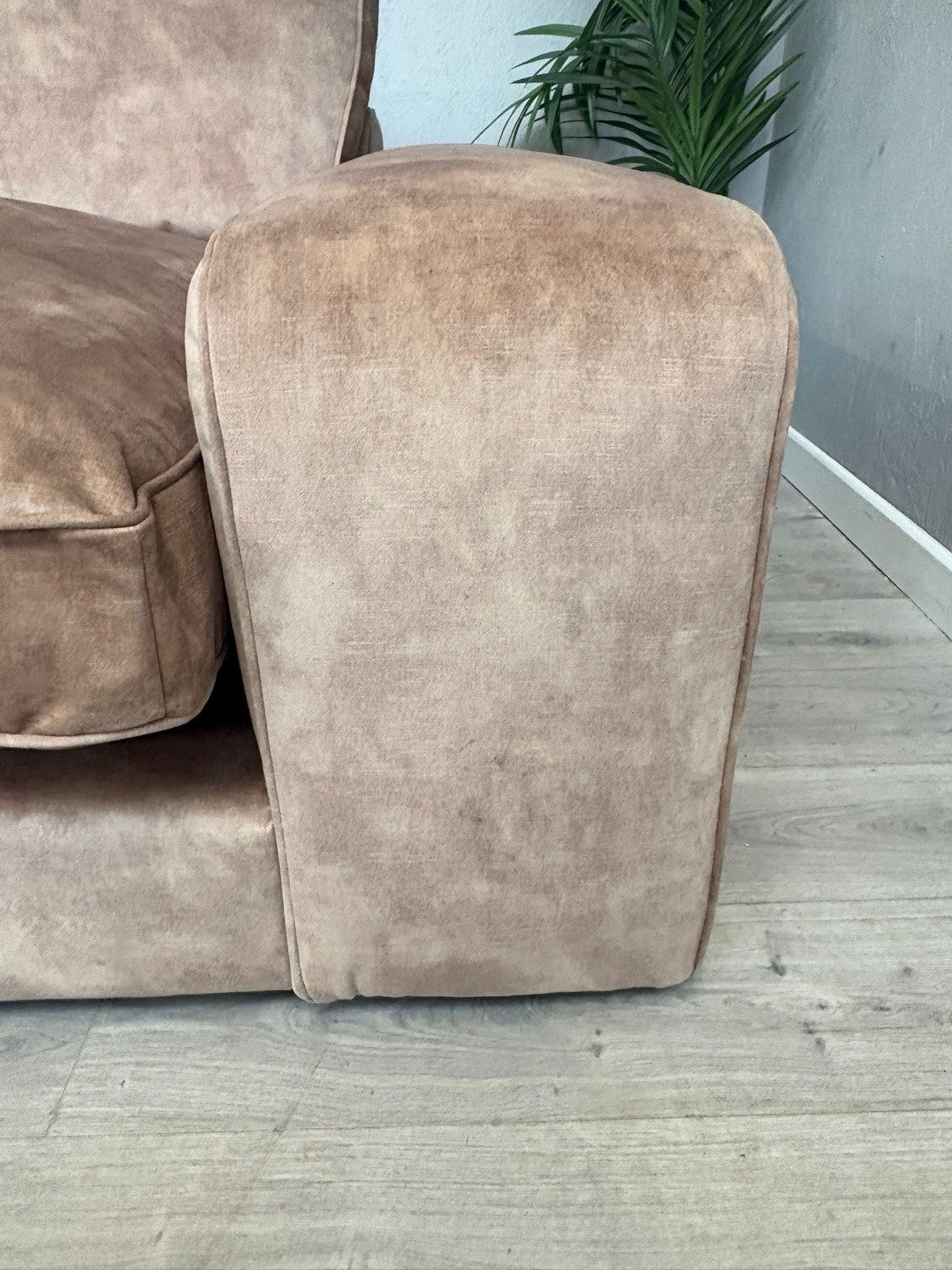 Westbridge SASHA / Sofology CAVALLI Style Grand Extra Large Fabric Sofa, Mink