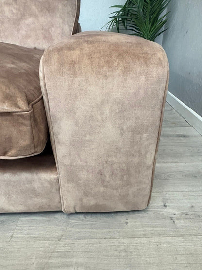 Westbridge SASHA / Sofology CAVALLI Style Grand Extra Large Fabric Sofa, Mink