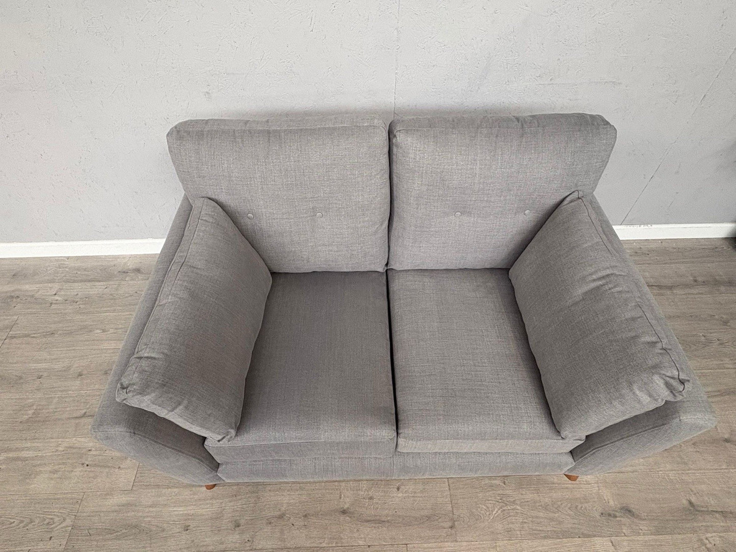 John Lewis ALFIE Fabric Small 2 Seater Sofa, Light Grey - RRP £849