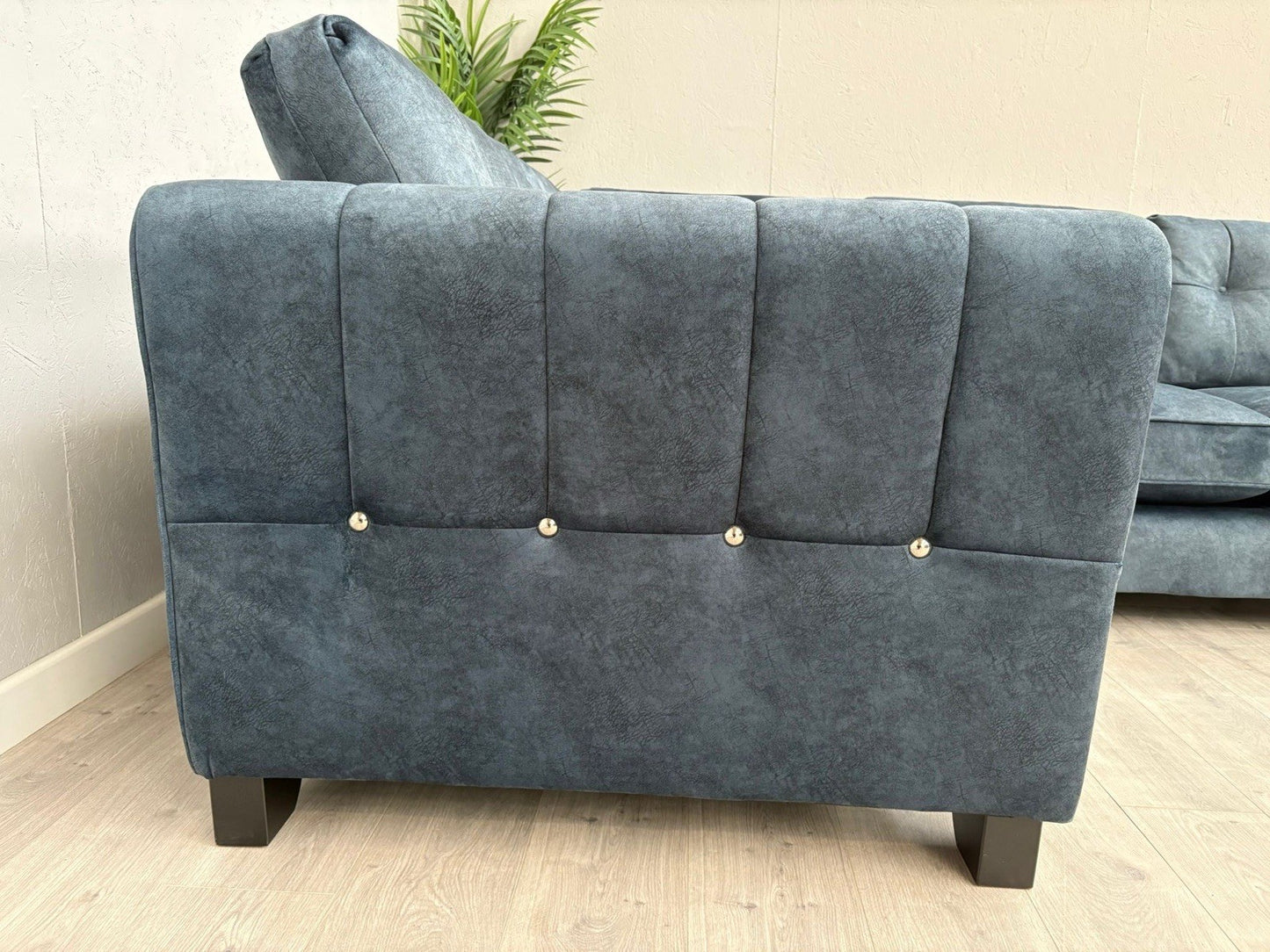 Furniture Village ARIANA Small Fabric LHF Classic Back Corner Sofa - RRP £3,695