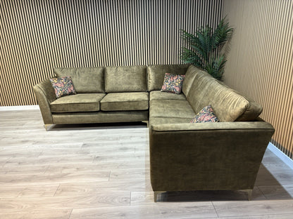 Furniture Village SASHA Fabric Large Corner Sofa ( 3 Corner 3 ) - RRP £3,495