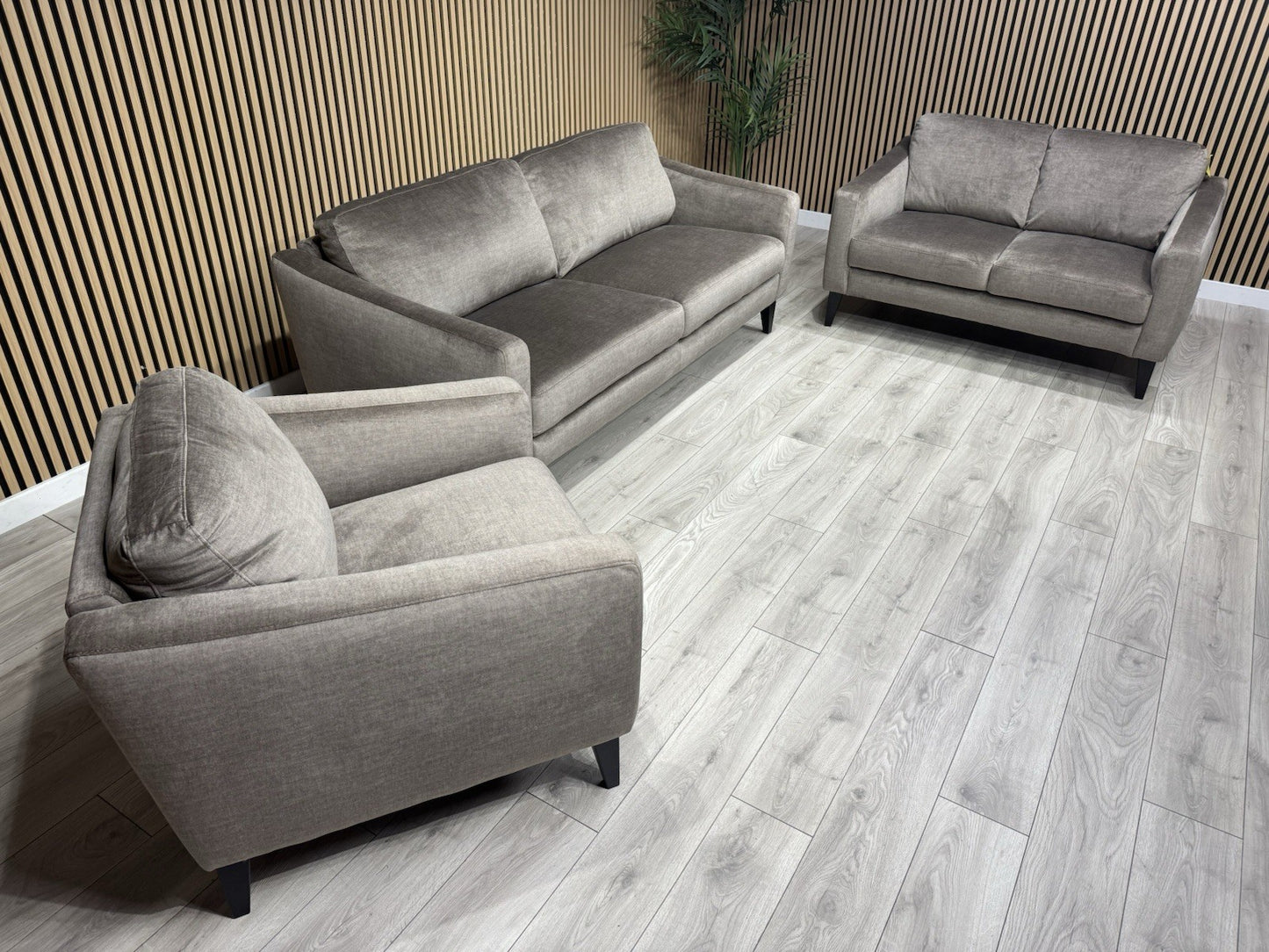 John Lewis BAILEY Style Fabric 3 Seater + 2 Seater + Armchair Set - RRP £4548