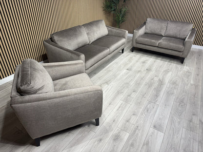 John Lewis BAILEY Style Fabric 3 Seater + 2 Seater + Armchair Set - RRP £4548