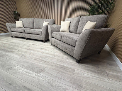DFS Sample Fabric 4 Seater + 2 Seater Sofa Set - RRP £2559