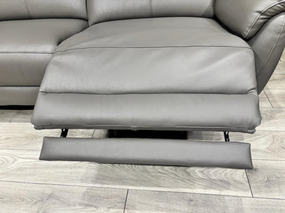 Furniture Village JUDE Style Leather 3 + 2 Seater Power Sofa Set - RRP £4,690