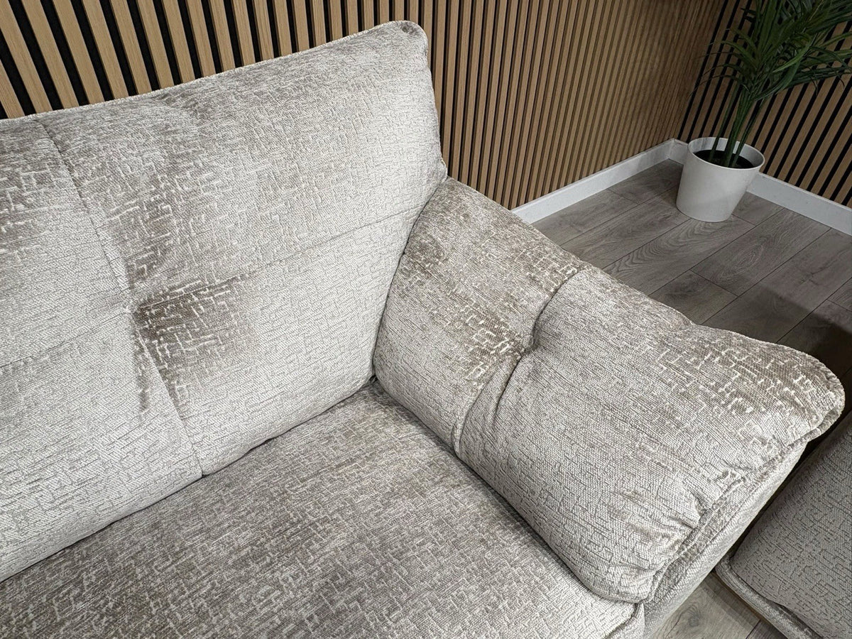 Oak Furnitureland RAVELLO Style Fabric 3 + 2 Seater Sofa Set - RRP £2,798