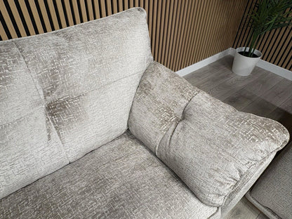 Oak Furnitureland RAVELLO Style Fabric 3 + 2 Seater Sofa Set - RRP £2,798