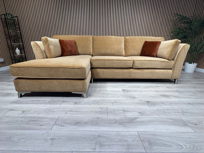 Furniture Village SASHA Fabric Large LHF Chaise Corner Sofa - RRP £3,295