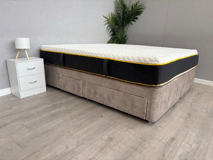 EVE Wunderflip Premium Hybrid 6ft Superking Mattress, Medium / Firm - RRP £1,299
