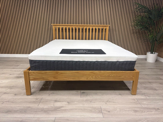 5ft Kingsize Wooden Bed Frame + Emma Original Mattress Set