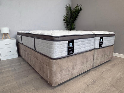 Sealy Elevate Ultra BRONTE 6ft Superking Zip & Link Mattress, Firm - RRP £2899