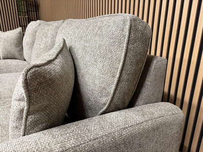 Laura Ashley LYNDEN Style Fabric 3 Seater LHF Chaise Corner Sofa - RRP £2625
