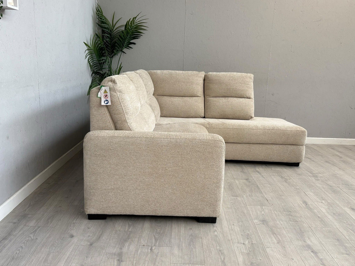 DFS DAVIS RHF Chaise Power Recliner Storage Fabric Corner Sofa - RRP £1,599