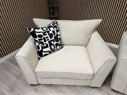 F.V Mariah Style Corner Sofa & Love Chair - Different Combinations Available