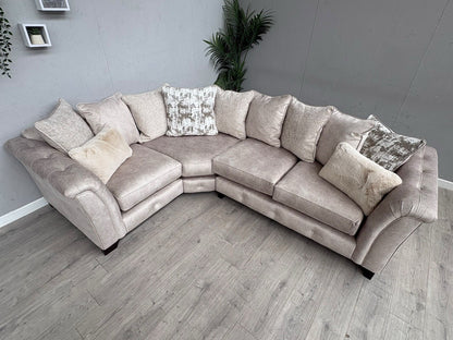 Furniture Village - Aura Classic Back LHF Corner Sofa RRP - £3495