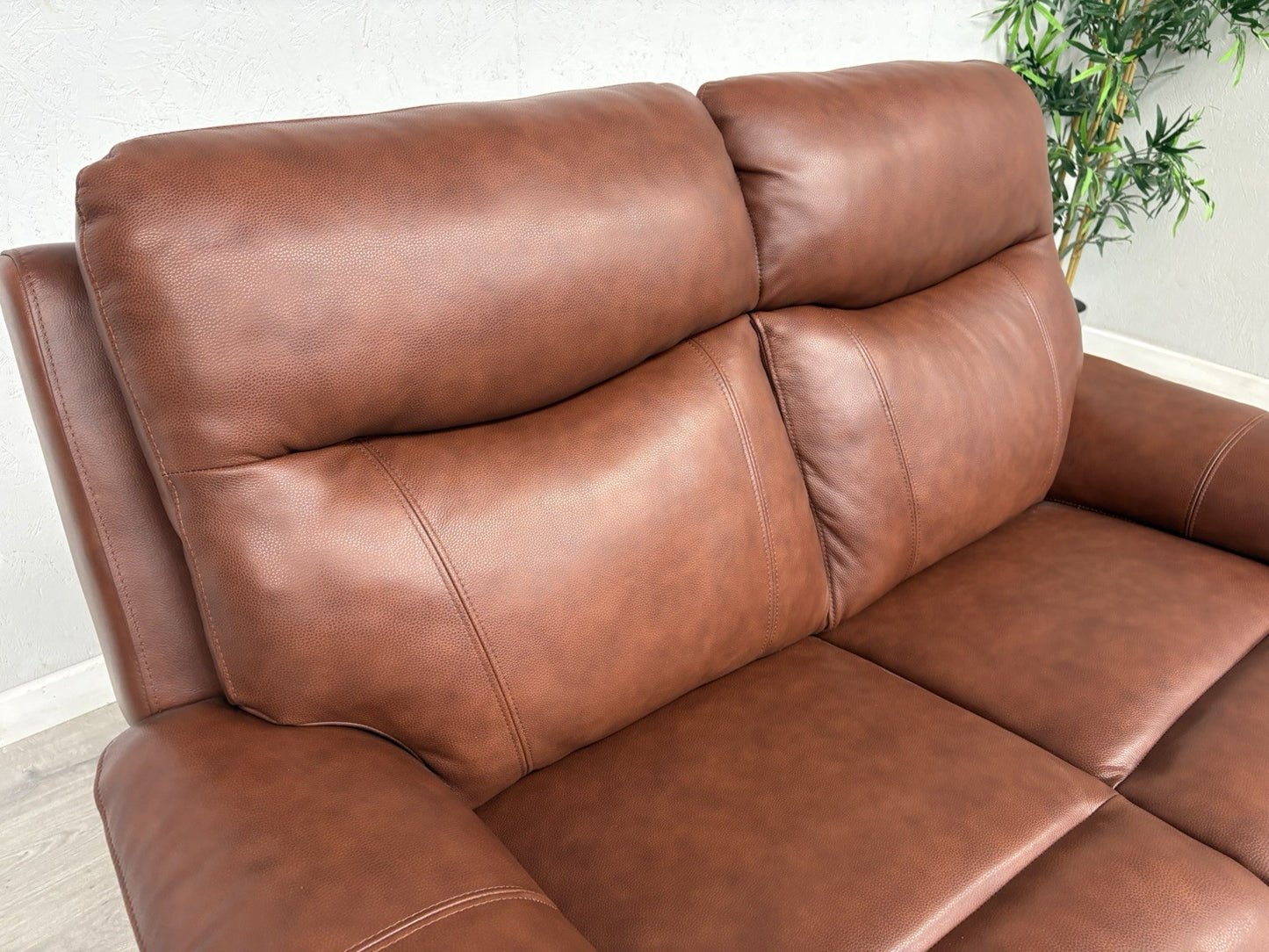 Furniture Village SLOANE Leather 2 Seater Sofa - RRP £1,295