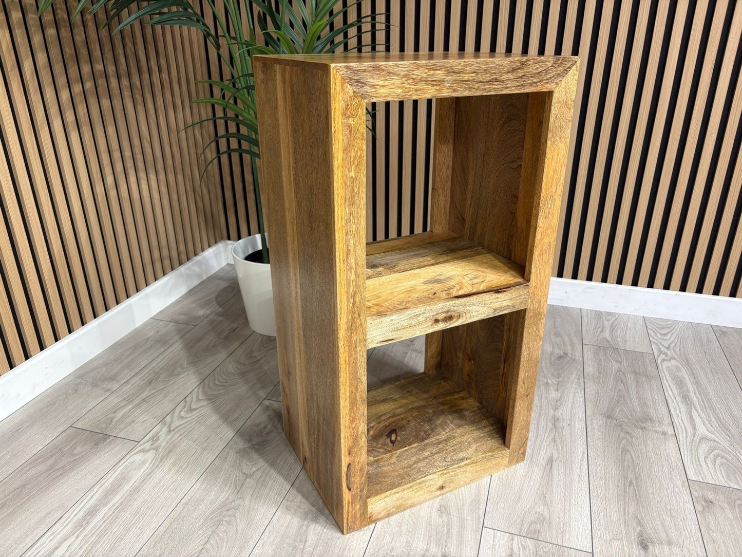 NEXT Sample - Cuba Mango Wood Small Display Cabinet - RRP: £495