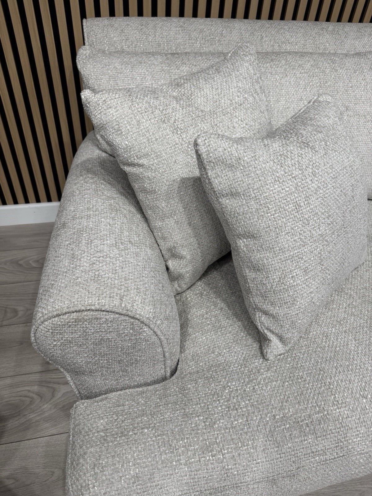 Laura Ashley LYNDEN Style Fabric 3 Seater Sofa + 2 x Armchairs Set - RRP £3395