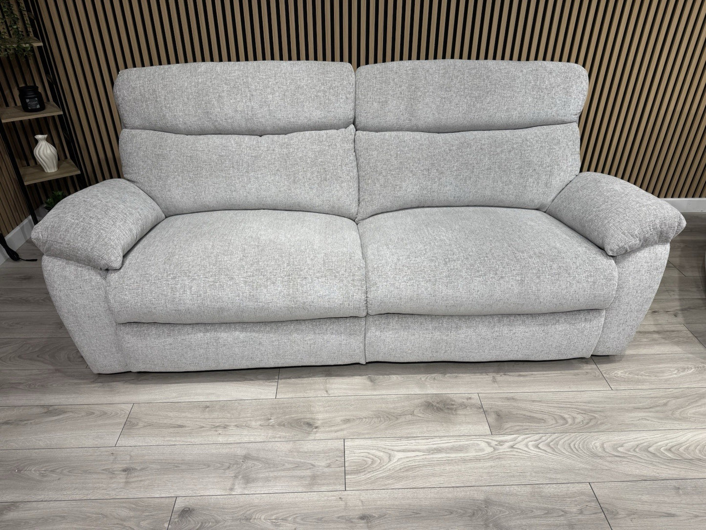 SCS - CLOUD Fabric Power Recliner 3 + 2 Seater Sofa Set - RRP £2998