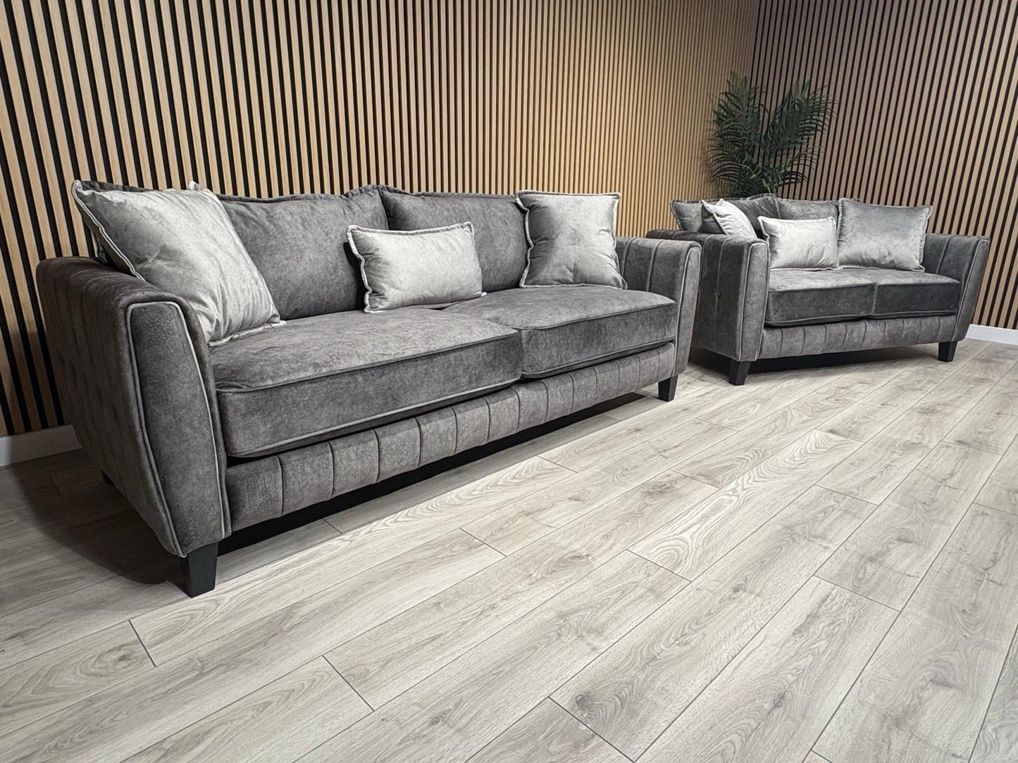 DFS - Cherished Style 3 + 2 Seater Sofa Set, Formal Back - RRP £2,399