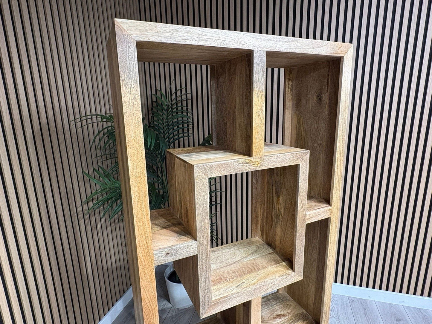 NEXT Sample - Cuba Mango Wood Display Cabinet - RRP: £1095