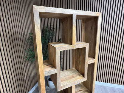 NEXT Sample - Cuba Mango Wood Display Cabinet - RRP: £1095