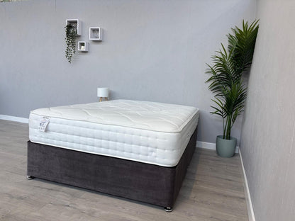 Slumberland NATURALS PREMIUM WOOL 4ft 6 Double Mattress, Firm - RRP £1,099