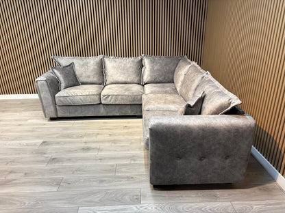 DFS - Cherished Style Corner Sofa, Formal Back - RRP £2595