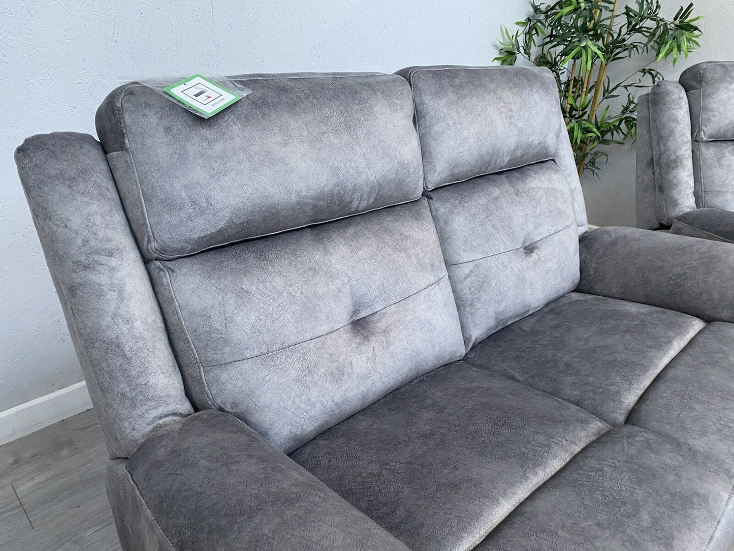 DFS - CASIMIR Style Fabric 2 Seater Sofa + 2 x Armchairs, Recliners - RRP £2,297