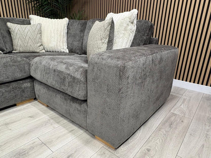 DFS Sample Pandora Fabric RHF 2c1 Corner Sofa RRP: £3295
