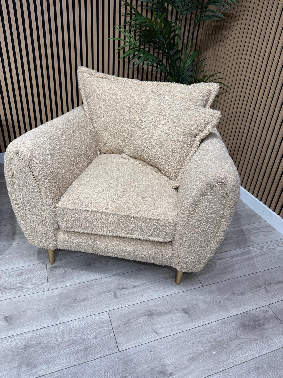 Sofology - Gabrielle Style Fabric 3 Seater Sofa + Armchair Set - RRP £2,898