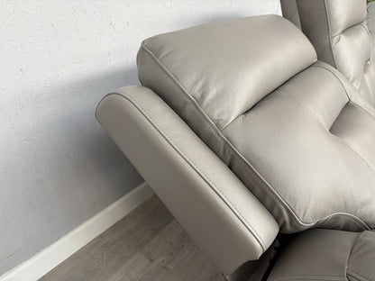 DFS Braylan Leather 3 Seater + Armchair, Power Recliner Sofa Set - RRP £2,248